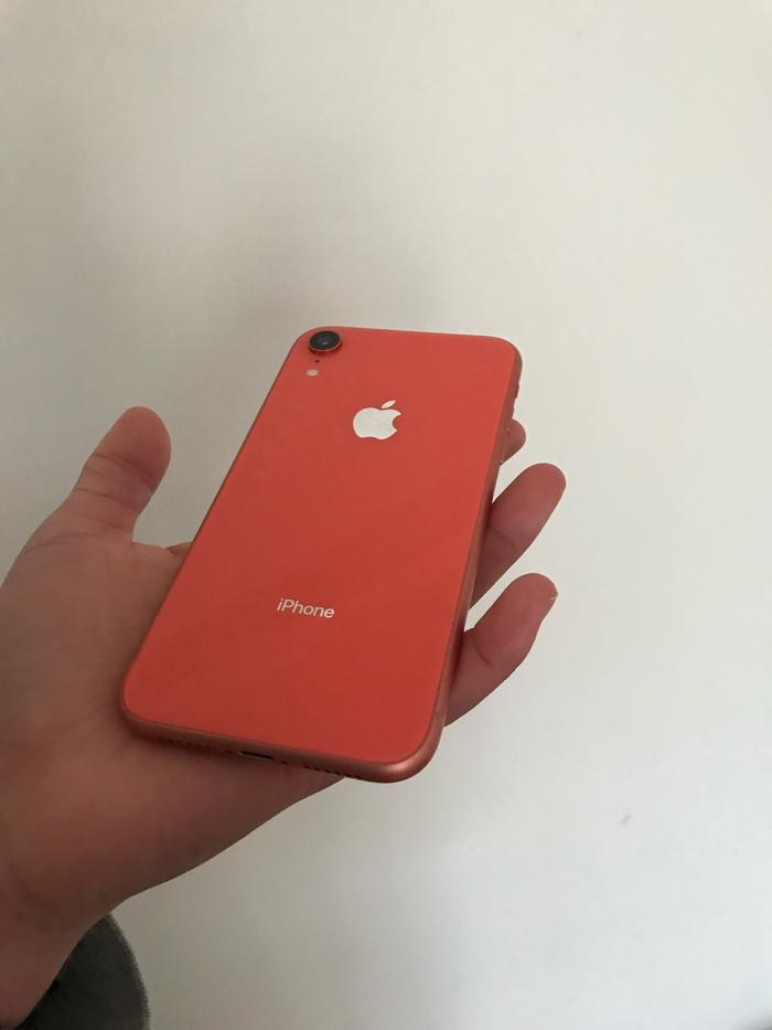 在保iphone xr!128g大内存珊瑚色低价出售