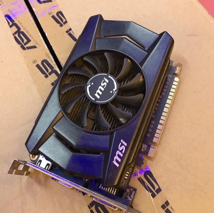 出微星单风扇750ti 2g一张