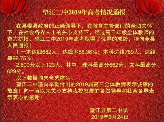 邵武一中的高考喜报来了