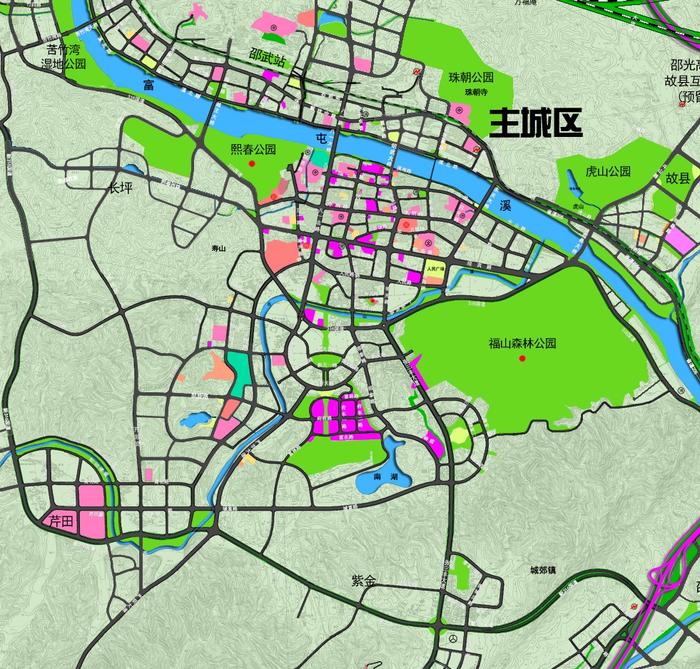 邵武市市区分布全图图片