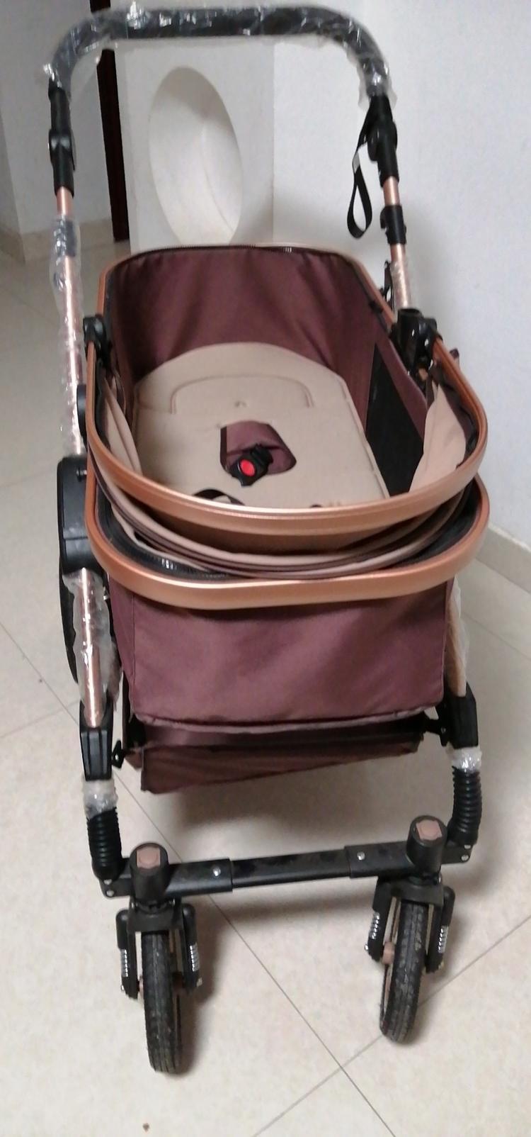 手推车高景观轻便折叠可坐可躺双向四季通宝宝婴儿车99新-二手闲置