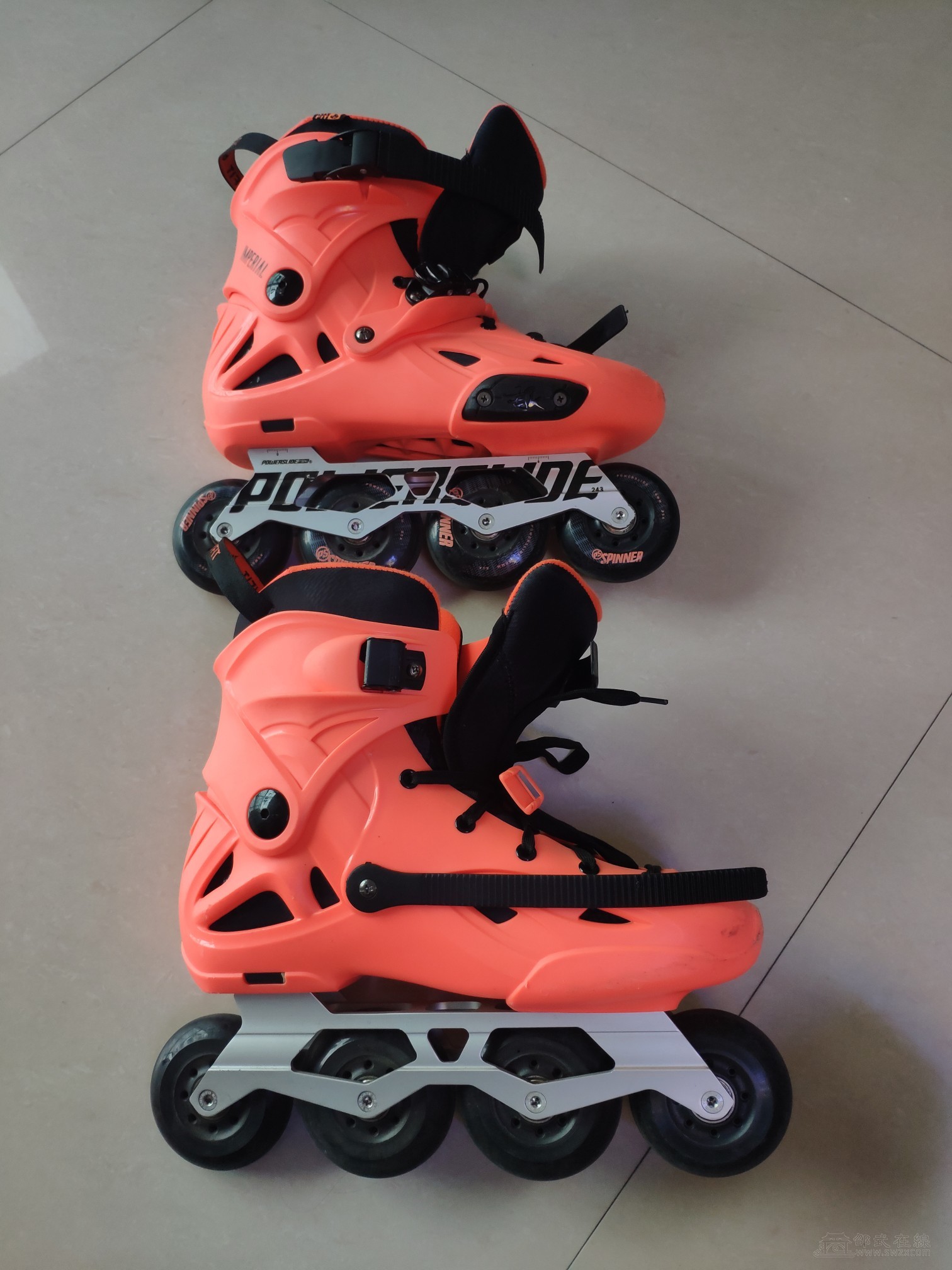 宝狮莱imperial 平花轮滑鞋